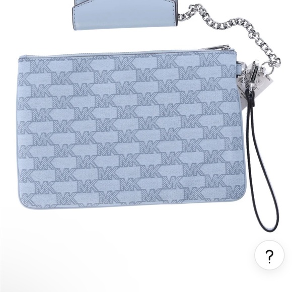 2 peace NEW MICHAEL KORS JET SET ITEM LG 2 IN 1 CARD CASE WRISTLET CLUTCH MK - Picture 5 of 10